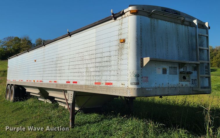 image for item DY9960 1999 Timpte double hopper bottom grain trailer