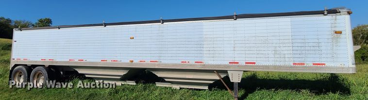 image for item DY9960 1999 Timpte double hopper bottom grain trailer