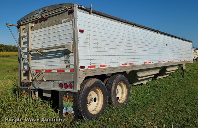 image for item DY9960 1999 Timpte double hopper bottom grain trailer