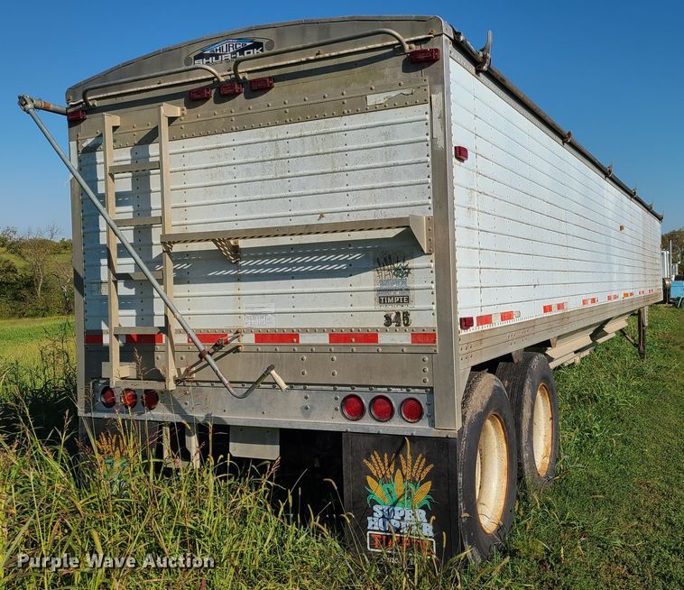 image for item DY9960 1999 Timpte double hopper bottom grain trailer