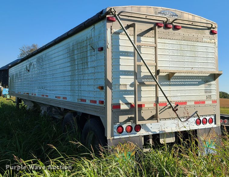 image for item DY9960 1999 Timpte double hopper bottom grain trailer