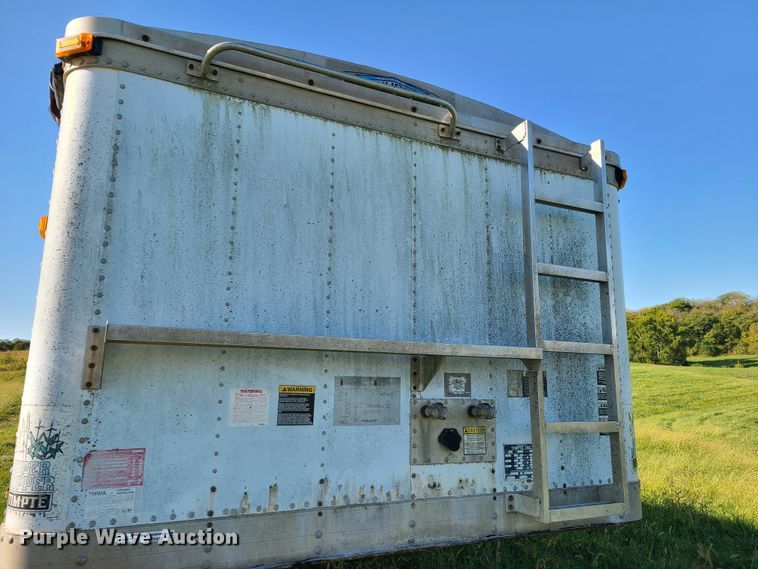 image for item DY9960 1999 Timpte double hopper bottom grain trailer