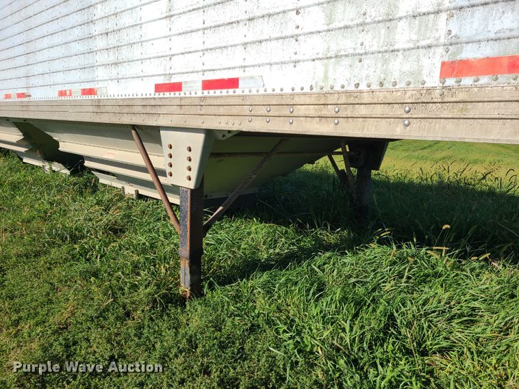 image for item DY9960 1999 Timpte double hopper bottom grain trailer