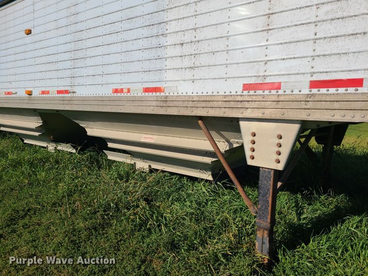 image for item DY9960 1999 Timpte double hopper bottom grain trailer