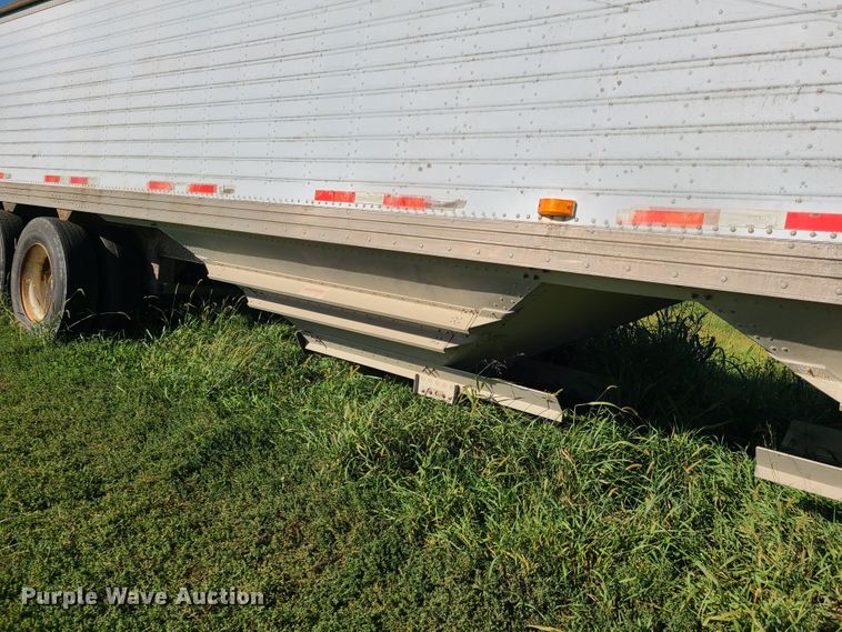 image for item DY9960 1999 Timpte double hopper bottom grain trailer