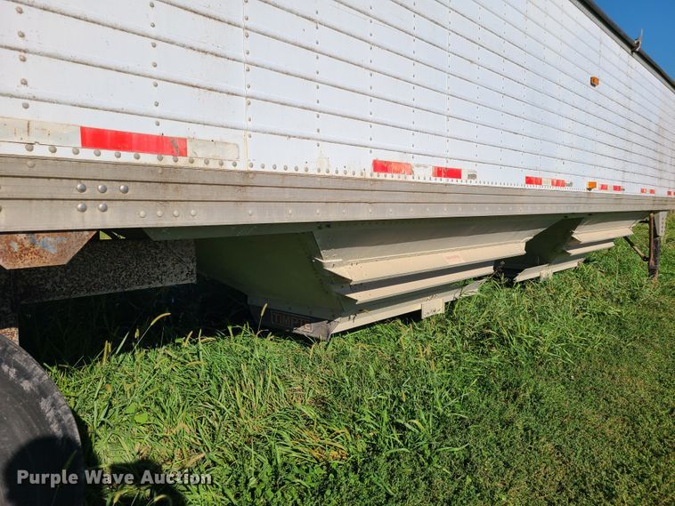 image for item DY9960 1999 Timpte double hopper bottom grain trailer