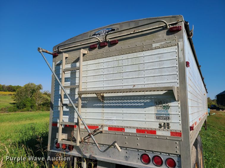 image for item DY9960 1999 Timpte double hopper bottom grain trailer