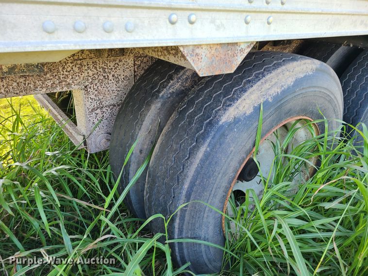 image for item DY9960 1999 Timpte double hopper bottom grain trailer