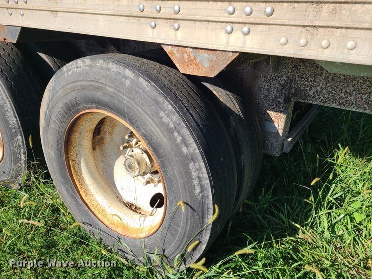 image for item DY9960 1999 Timpte double hopper bottom grain trailer