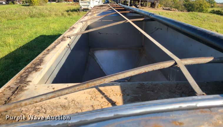 image for item DY9960 1999 Timpte double hopper bottom grain trailer