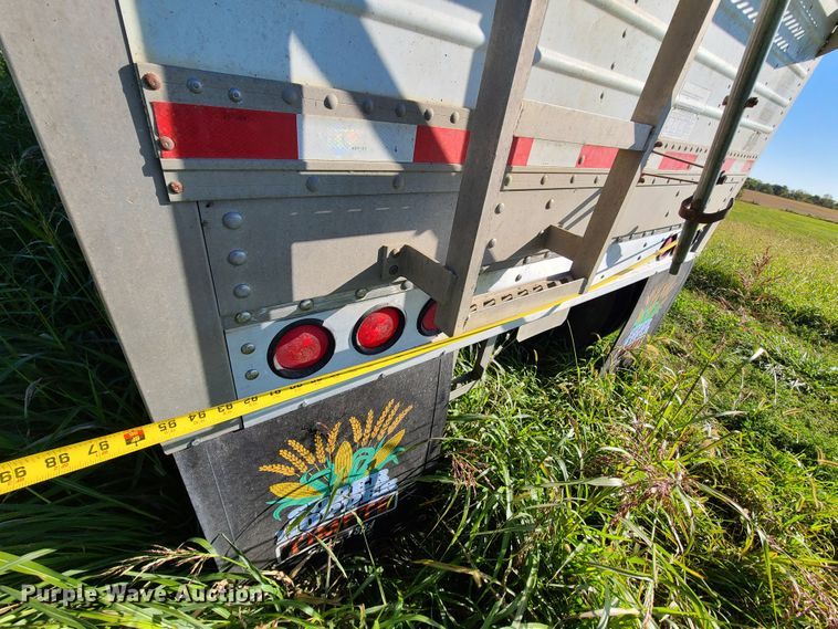 image for item DY9960 1999 Timpte double hopper bottom grain trailer