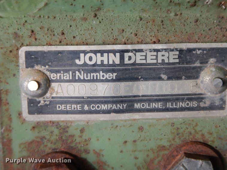 image for item FG9634 John Deere 970 cultipacker