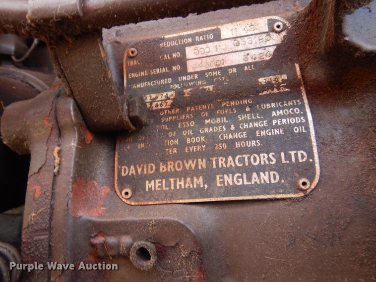 image for item FT9248 David Brown 990  tractor