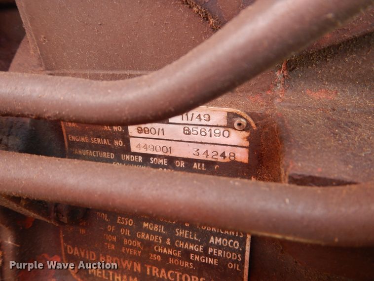 image for item FT9248 David Brown 990  tractor