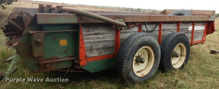 image for item FW9825 New Idea 245 manure spreader
