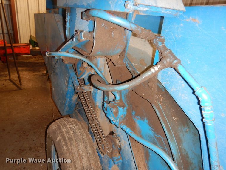 image for item GJ9575 Blue pecan nut hustler collector