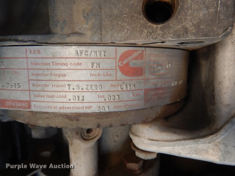 image for item HB9015 1985 Ford CLT9000  tank truck