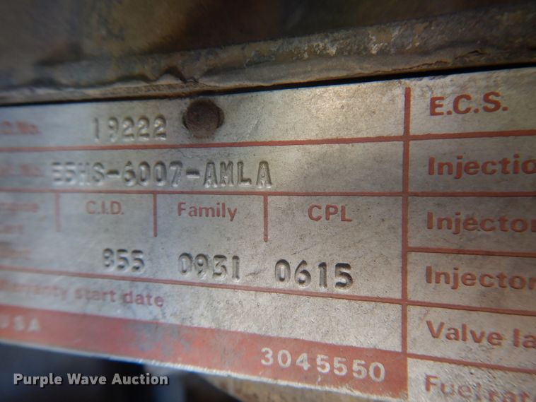 image for item HB9015 1985 Ford CLT9000  tank truck