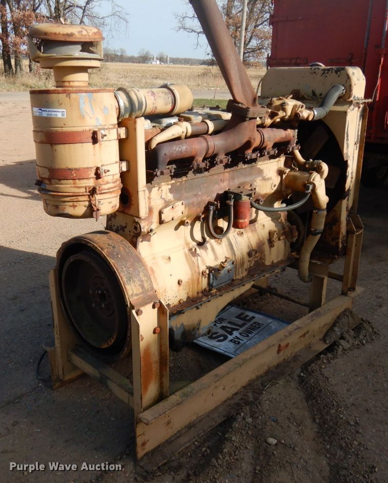 image for item HD9125 Six cylinder diesel irrigation engine