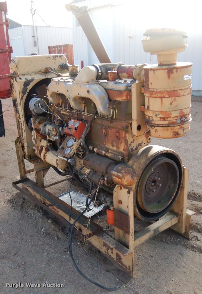 image for item HD9125 Six cylinder diesel irrigation engine