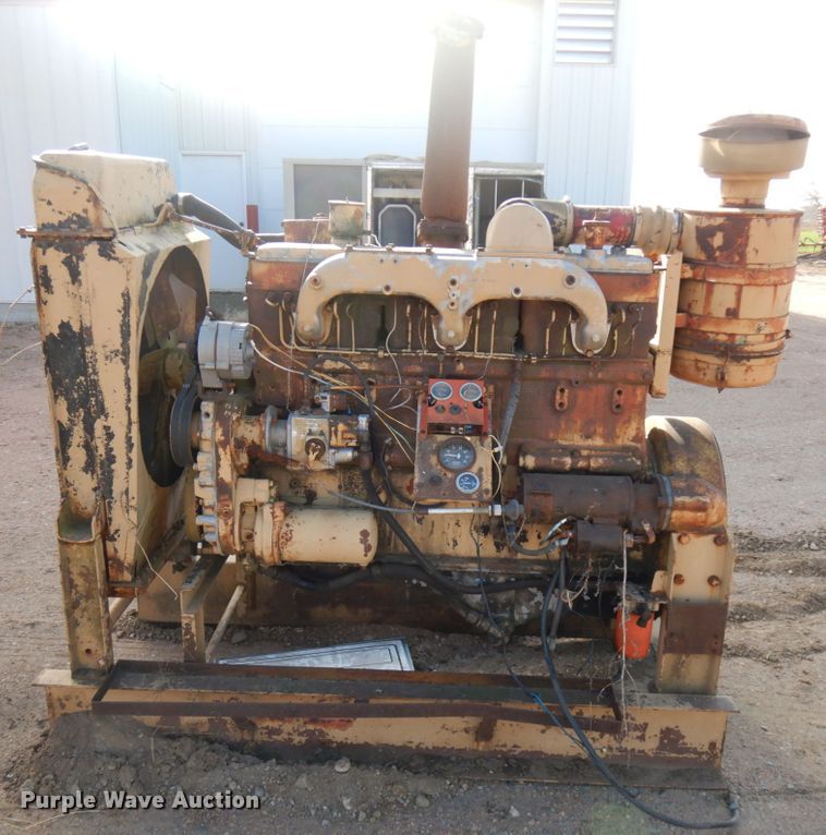 image for item HD9125 Six cylinder diesel irrigation engine