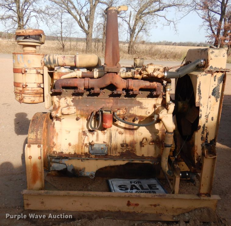 image for item HD9125 Six cylinder diesel irrigation engine