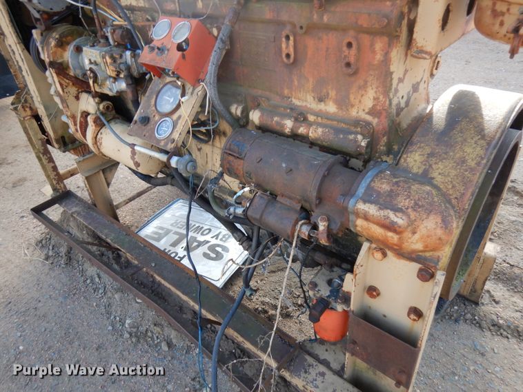 image for item HD9125 Six cylinder diesel irrigation engine