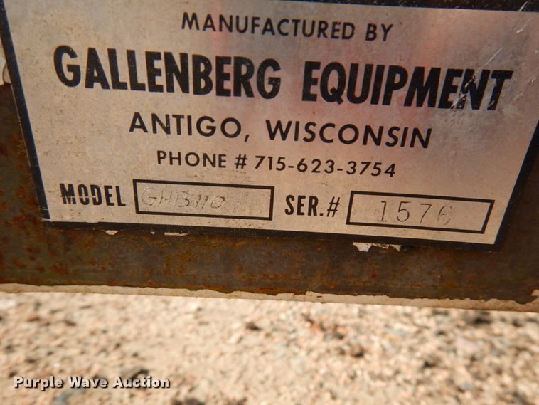 image for item HD9129 Ballenger Equipment GHB110 spray booms