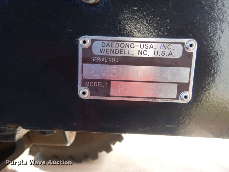 image for item HL9517 Kioti RX7320  MFWD tractor