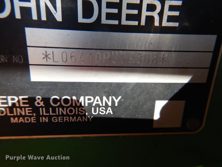 image for item HL9528 John Deere 6410  tractor