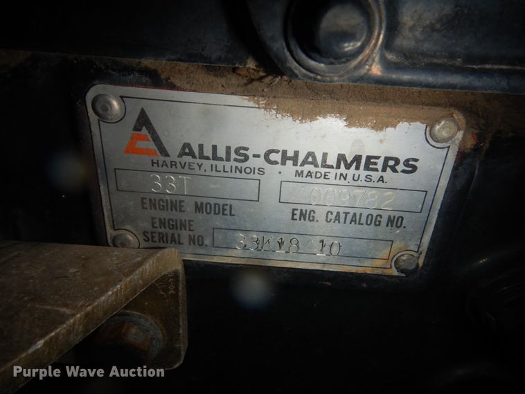 image for item HS9487 Allis Chalmers 6060  tractor