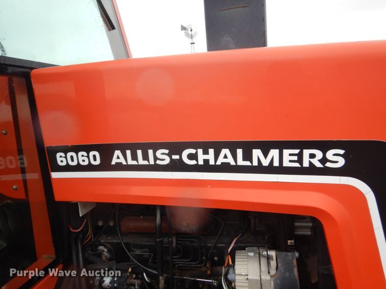 image for item HS9487 Allis Chalmers 6060  tractor
