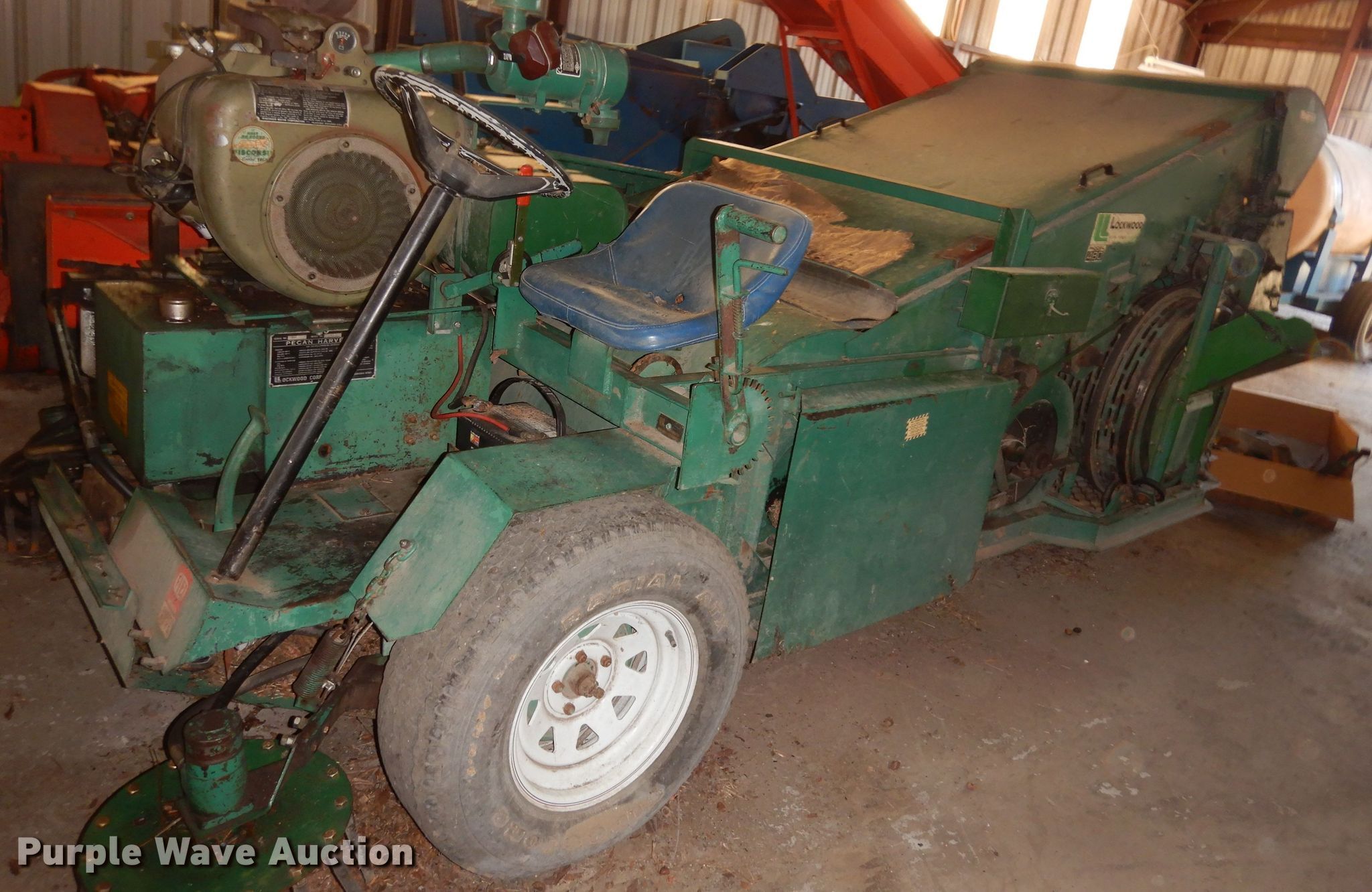 Lockwood 480 pecan harvester in Chetopa, KS | Item GJ9572 sold