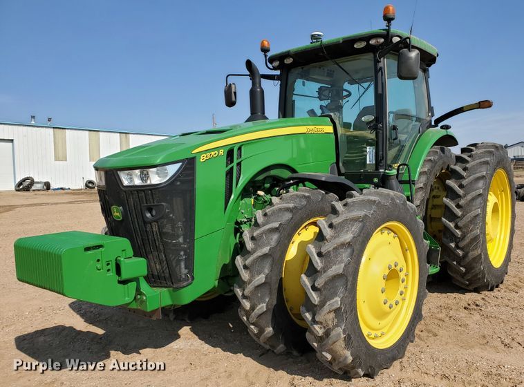 image for item DI5030 2015 John Deere 8370R  MFWD tractor