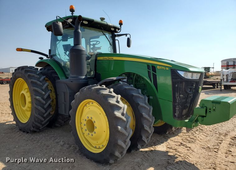 image for item DI5030 2015 John Deere 8370R  MFWD tractor