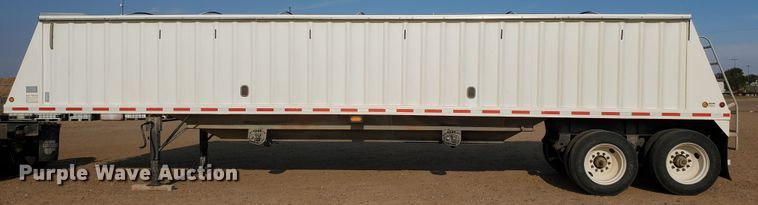 image for item DJ4751 2009 Neville double hopper bottom grain trailer