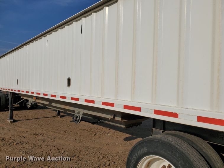 image for item DJ4751 2009 Neville double hopper bottom grain trailer