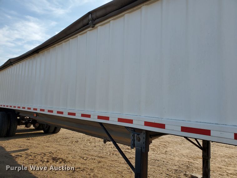 image for item DJ4751 2009 Neville double hopper bottom grain trailer