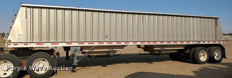 image for item DJ4753 2009 Neville double hopper bottom grain trailer