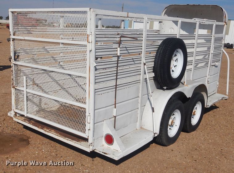 image for item GR9342 W-W livestock trailer