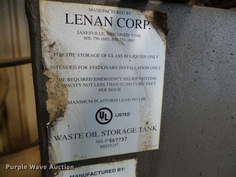 image for item GR9364 Lanair MX200 waste oil heater