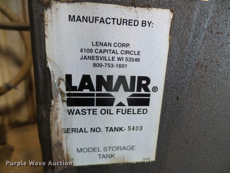 image for item GR9364 Lanair MX200 waste oil heater
