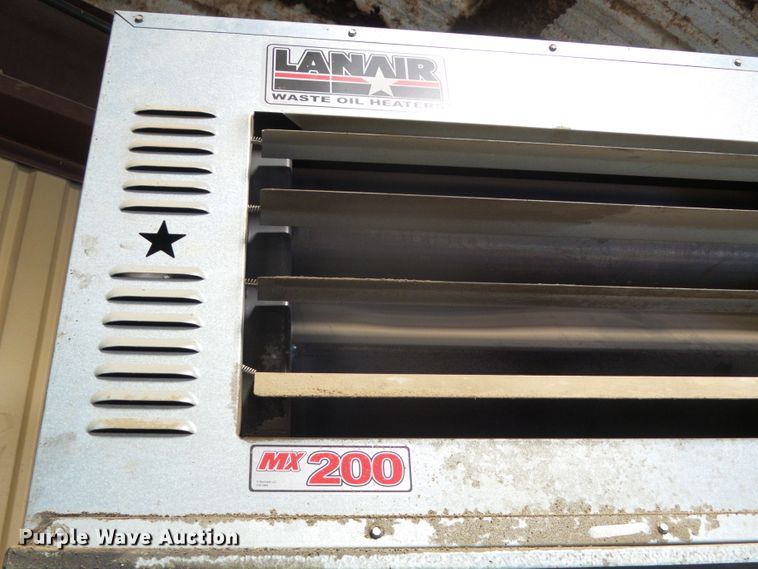 image for item GR9364 Lanair MX200 waste oil heater