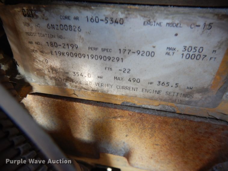 image for item DF6731 2000 Kenworth T600  semi truck