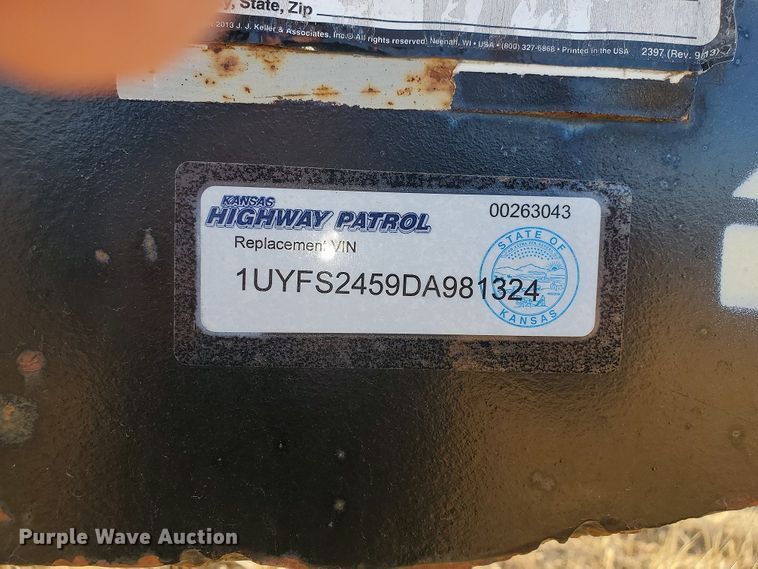 image for item DG7811 2013 Utility Trailer flatbed trailer