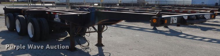 image for item DH3463 2001 Pratt GN2040E7 container trailer