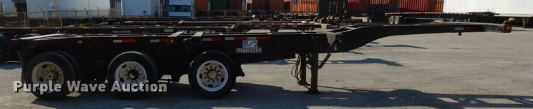 image for item DH3463 2001 Pratt GN2040E7 container trailer