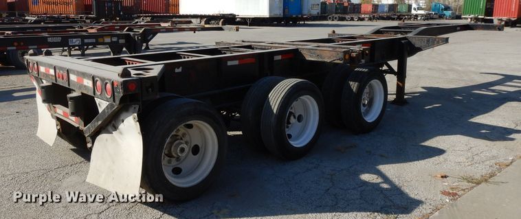 image for item DH3463 2001 Pratt GN2040E7 container trailer