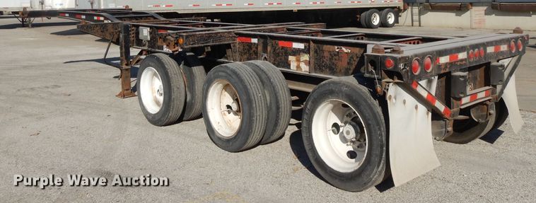 image for item DH3463 2001 Pratt GN2040E7 container trailer