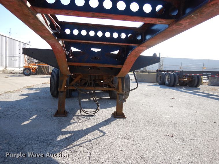 image for item DH3463 2001 Pratt GN2040E7 container trailer